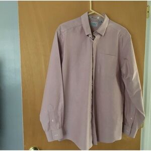 Men’s Land’s End cotton button down shirt